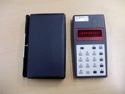 Taschenrechner. Privileg Elektronik-Rechner 802