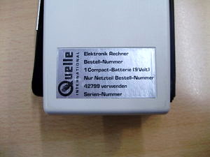 Taschenrechner. Privileg Elektronik-Rechner 802