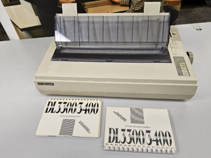 Zum Artikel "Neuzugang: Fujitsu DL 3400, 24-Nadeldrucker"